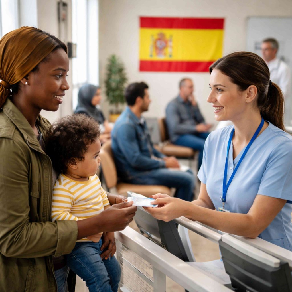 España facilita acceso universal a la sanidad pública